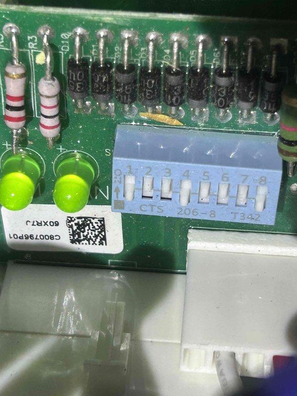 Responded to callback for continuing no-cool issue following previous service visit. Verified system operation and found supply air temperature at 53.6°F at ductwork, indicating inadequate cooling performance. Inspected control board and confirmed proper LED indicator status and circuit board functionality with all components intact. Issue requires further diagnosis as initial repair did not resolve cooling deficiency.