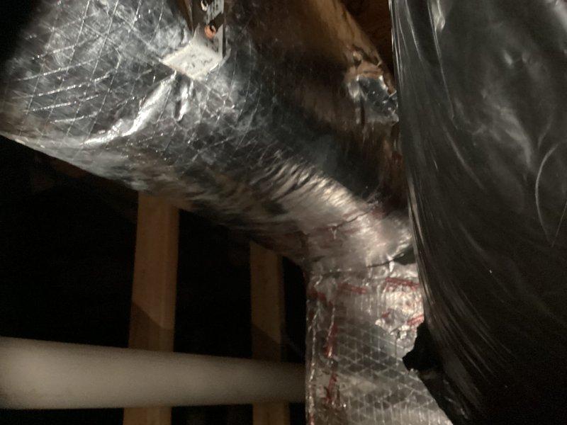Conducted site assessment for mini split installation in upstairs areas requiring two indoor heads for loft and studio spaces. Evaluated existing HVAC infrastructure in attic including current ductwork, air handling equipment, and available space for outdoor condenser and refrigerant line routing. Documented installation conditions and structural considerations to determine optimal placement for indoor wall-mounted units and connection pathways.
