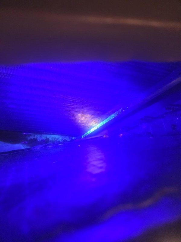 Completed preventative maintenance on cooling system including inspection of all major components. Installed UV light system for improved indoor air quality and microbial control within the air handler unit. All equipment operating within normal parameters upon completion of service.