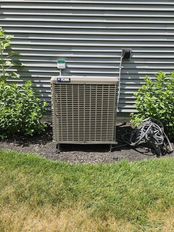 Completed preventive maintenance inspection on York HVAC system consisting of gas furnace located in attic space and outdoor condensing unit. Performed comprehensive tune-up including filter inspection, electrical connection verification, refrigerant level assessment, and overall system operational check. All components found to be functioning properly with no deficiencies noted. System tested and left in normal operating condition.