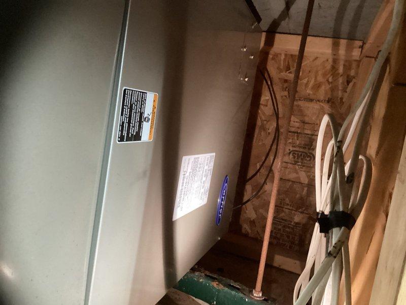 Conducted estimate for proactive heat pump system replacement on 11-12 year old unit that is currently operational. Customer requesting replacement before failure occurs, following recommendation after observing recent installation completed at neighboring property. Documented existing equipment configuration and provided replacement options for complete system upgrade.