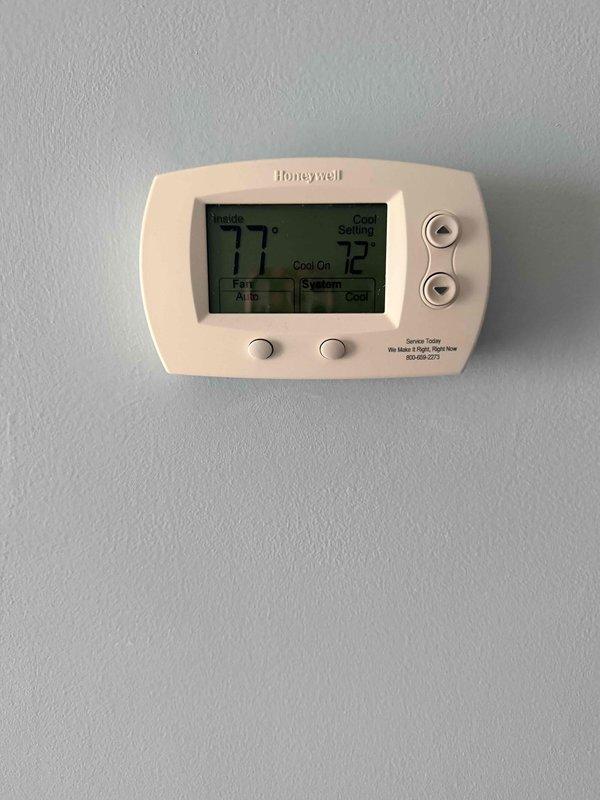 Conducted site assessment at rental property for HVAC system replacement. Evaluated existing Trane air handler unit and associated equipment located in hall closet. Documented current system configuration including electrical connections, ductwork, and thermostat operation. Prepared comprehensive replacement estimate and proposal for complete system upgrade. Coordinated follow-up communication regarding equipment options and installation scheduling.