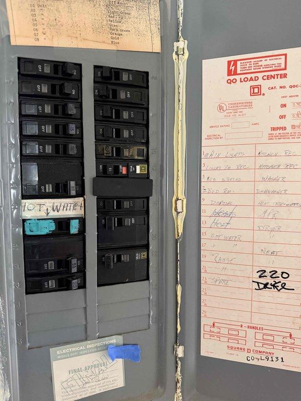 Evaluated 21-year-old Carrier HVAC system and provided repair versus replacement consultation. Diagnosed indoor fan control board (model CNTHK61EA006) and outdoor dual run capacitor (35/5 MFD, 440V) as components requiring replacement on 2005 equipment. System currently operational but nearing end of service life. Generated comprehensive quote for component replacement including fan control board and dual run capacitor, while also providing full system replacement options for homeowner consideration.