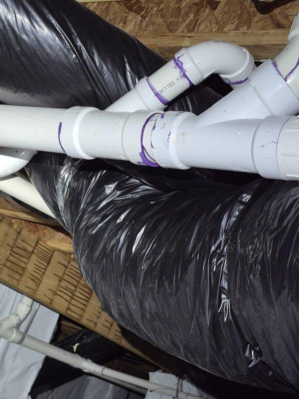 Diagnosed collapsed 12-inch flexible duct line located behind air handler in crawlspace. Ordered replacement flex duct and coordinated with customer for installation upon part arrival. Replaced damaged flex duct section, ensuring proper airflow restoration to affected zone and verified system operation upon completion.