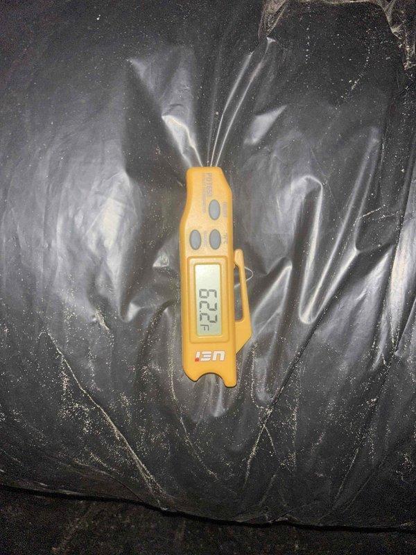 Responded to customer complaint of banging noise during unit operation. Performed diagnostic inspection of air conditioning system and measured temperature differentials across the evaporator coil, recording supply air temperature of 52.3°F and return air temperature of 87.9°F, confirming proper system cooling performance with approximately 35°F temperature split. Inspected air handler cabinet, ductwork connections, and internal components for loose hardware or debris causing mechanical noise. System operating within normal parameters at time of service completion.