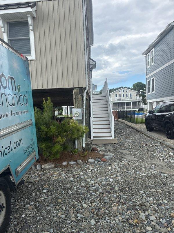 Performed routine maintenance water heater flush on residential tanked unit as part of recurring service visit. Drained sediment from tank bottom, inspected temperature and pressure relief valve for proper operation, and verified all plumbing connections including flexible water lines and expansion loops were secure with no visible leaks. Confirmed unit operational status and proper heating function upon completion of flush procedure.