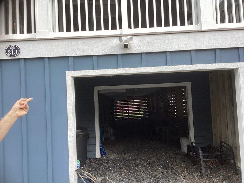 Conducted on-site evaluation of existing HVAC system for complete replacement. Current equipment includes aging Carrier outdoor condenser units mounted on wooden platforms in exterior side yard area, with indoor air handler located in garage ceiling space. Documented existing system configuration, equipment placement, and installation conditions through photographic assessment. Provided comprehensive replacement estimate for new complete HVAC system installation.