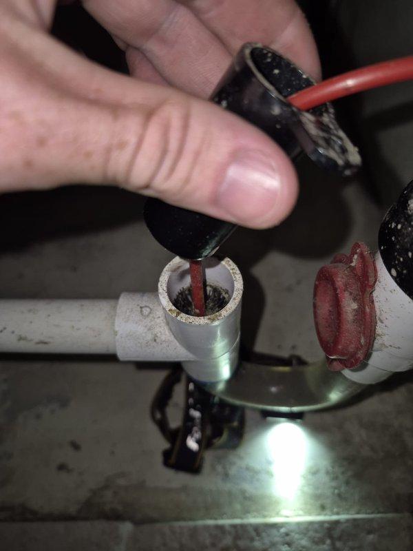Responded to no cooling call and found corroded thermostat wiring on rooftop unit due to salt air exposure, which was preventing proper system communication. Replaced deteriorated low-voltage thermostat wires and wire connectors, restored all electrical connections at both the condenser control board and thermostat terminals, and verified system operation with successful cooling cycle.