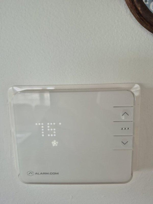 Performed preventative maintenance inspection on single cooling system. Conducted electrical diagnostics using digital multimeter to verify capacitor and compressor operation, with readings confirming proper voltage and amp draw. Injected UV dye into refrigerant system to facilitate future leak detection. Verified thermostat operation in cooling mode at 78°F setpoint. All system components operating within manufacturer specifications with no immediate repairs required.