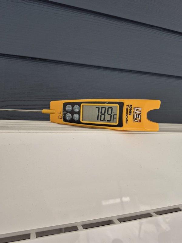 Performed routine maintenance and tune-up on 8-year-old ductless mini-split system. Conducted comprehensive inspection of indoor unit, verified proper operation, and measured supply air temperature at 55.9°F and return air temperature at 78.9°F, confirming adequate cooling performance. System found to be operating within normal parameters with no repairs needed at this time.