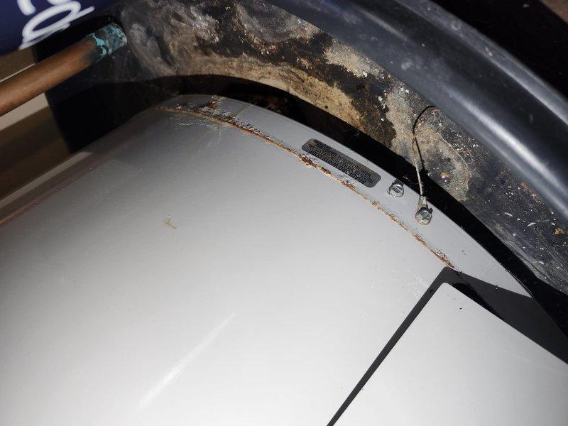 Responded to no heat call and investigated reported duct issues and leak around furnace area. Upon inspection, discovered significant deterioration and heavy soil accumulation on ductwork components near the furnace, along with visible moisture damage and corrosion staining on equipment panels. Identified compromised flexible ductwork connections in crawl space with inadequate sealing at PVC pipe penetrations. Documented conditions with photos showing degraded insulation, loose duct connections secured with metallic tape, and rust streaking on furnace cabinet indicating previous moisture intrusion. Addressed immediate concerns to restore proper system operation and airflow.