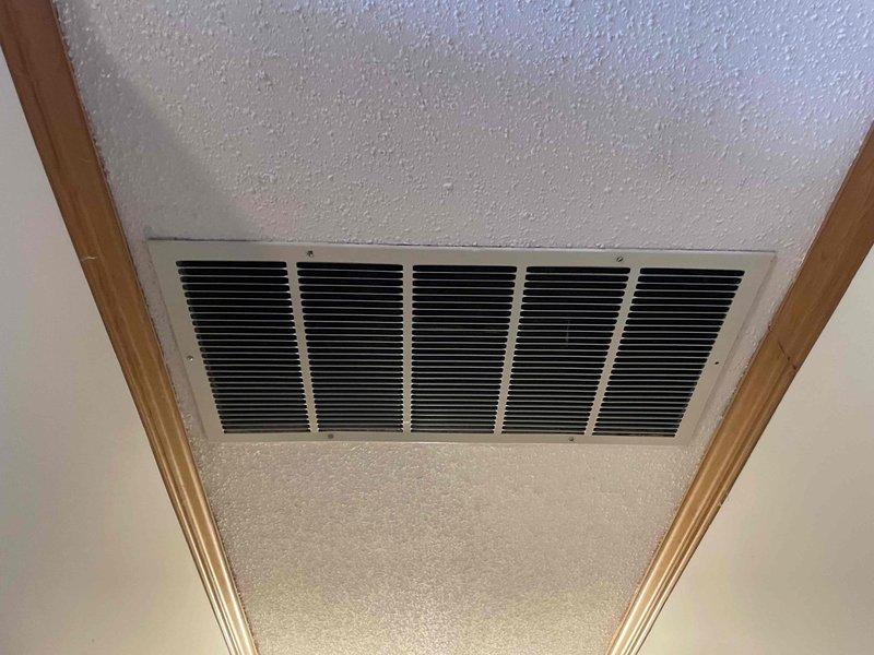 Responded to no cooling call for elderly residential customer experiencing high indoor temperatures. Upon inspection, discovered severe rust and corrosion inside outdoor electrical disconnect box, indicating prolonged moisture exposure that compromised electrical connections to the condensing unit. Documented corroded components and assessed system condition. Verified indoor airflow through supply registers and confirmed proper vent operation throughout living space.