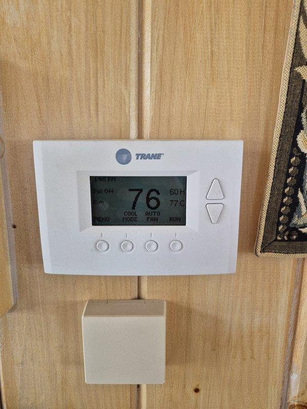Completed preventative maintenance heating visit on two HVAC systems. Performed comprehensive heat check on both units, verifying proper operation of all heating components. Tested thermostat functionality, confirmed accurate temperature readings and system response. Conducted electrical diagnostics using testing meter to verify proper amperage draw and system performance. All systems operating within normal parameters with no deficiencies noted.