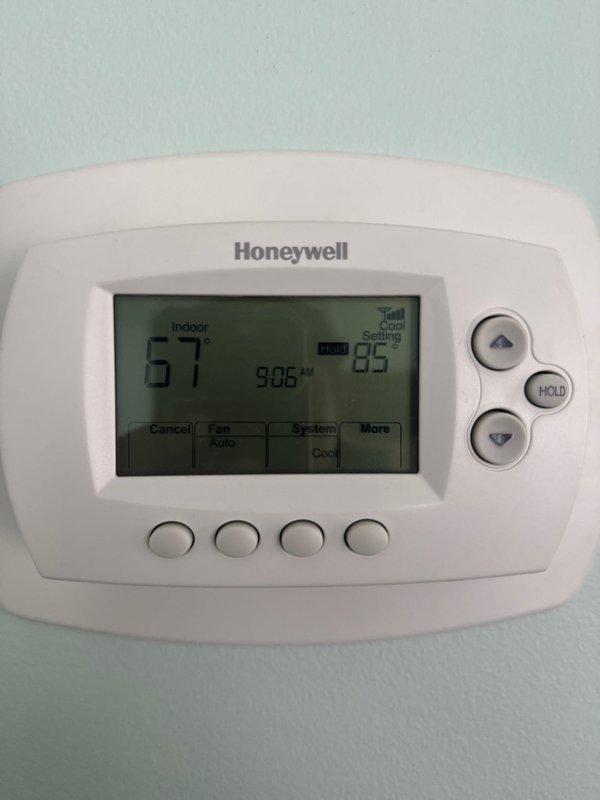 Completed comprehensive heating maintenance inspection on three HVAC systems. Performed operational checks on all heating equipment, verified thermostat programming and functionality, and confirmed proper temperature control settings across all zones. All systems operating within normal parameters with thermostats left in their existing programmed configurations as requested.