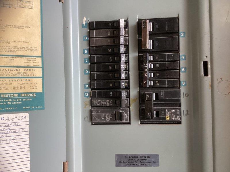 Completed full HVAC system installation including new equipment setup and electrical integration. Installed circuit breakers in the main electrical panel to provide dedicated power supply for the heating and cooling system, ensuring proper load distribution and code compliance. Positioned and configured indoor air handler unit in the utility storage area with proper clearances for maintenance access and optimal airflow distribution throughout the residence.