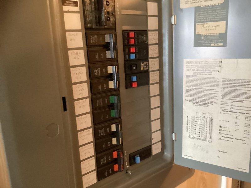Conducted site evaluation for replacement of 1.5-ton HVAC system in third-floor residential unit. Assessed existing aging outdoor condensing unit showing significant weathering and deterioration, documented air handler location in hallway closet, and verified electrical panel capacity for new equipment installation. Provided comprehensive replacement estimate for complete system upgrade.