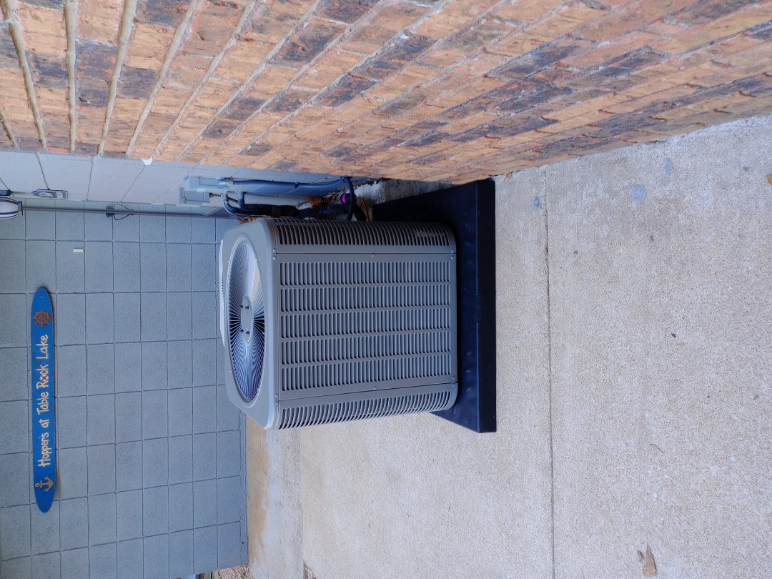 Lennox merit line two ton condenser 15.2 seer2. New installation 