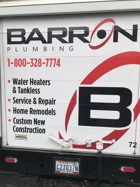 Gas pipe installation for a gas range, near Mt. Vernon, Wa. Gas pipe installation for a gas range, near Mt. Vernon, Wa.