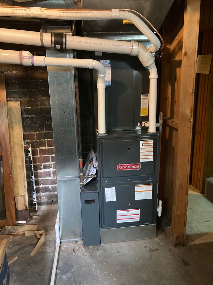 High Efficiency Gas Furnace and Inverter Heat Pump System Installation 