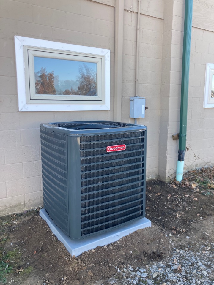 Commercial air conditioner replacement Goodman A/C 