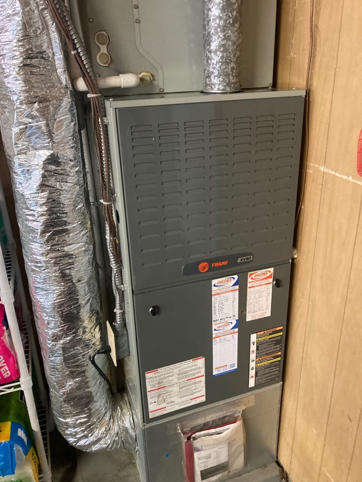 Performed maintenance on Trane unit 