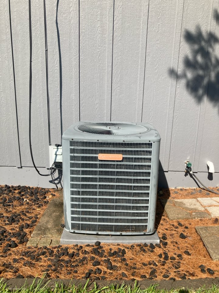 Performed cleaning and maintenance on Goodman system.