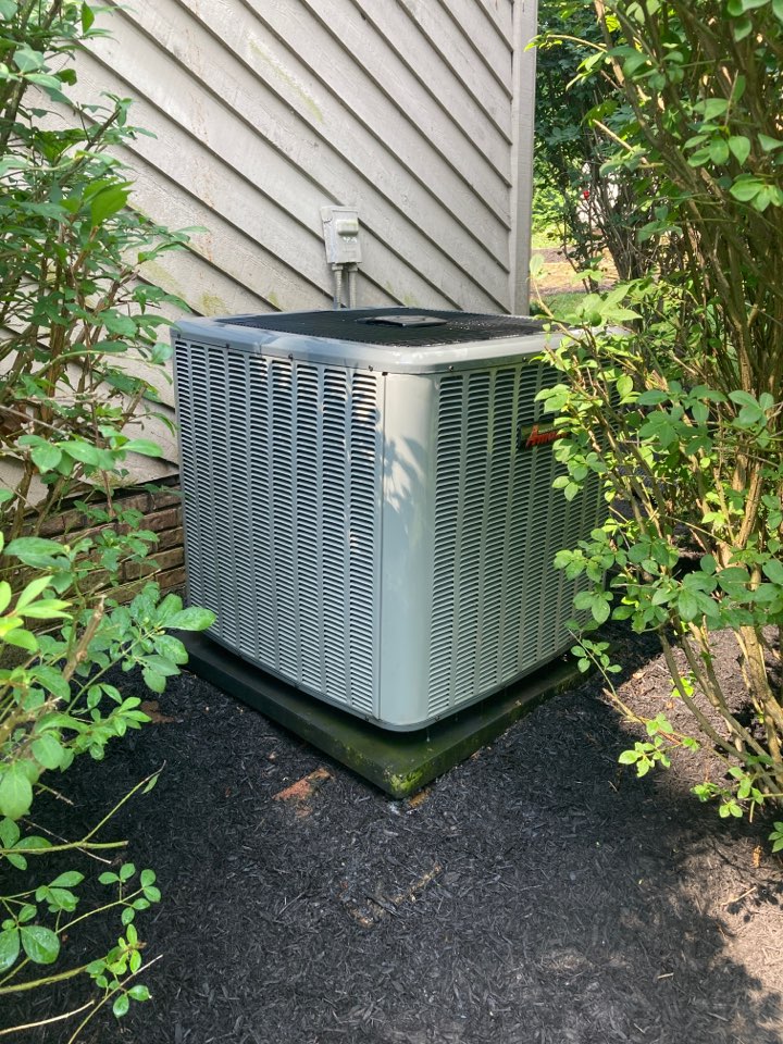 Performed Ac maintenance n Amana heat pump system 