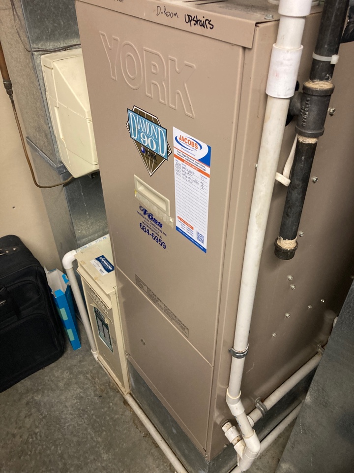 Performed Ac maintenance on York units 