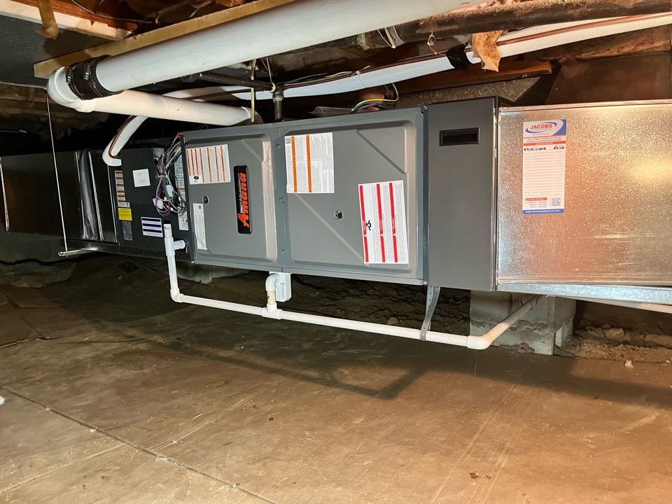 Amana S High Efficiency Furnace and Heat Pump System Installation 