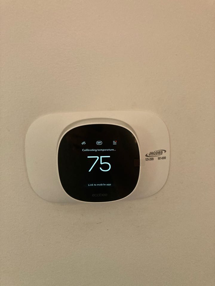 Murphysboro, IL - Performed heating maintenance on ClimateMaster geothermal system and installed new Ecobee thermostat 