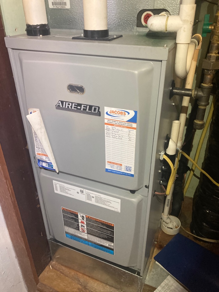 Performed heating maintenance on furnace 