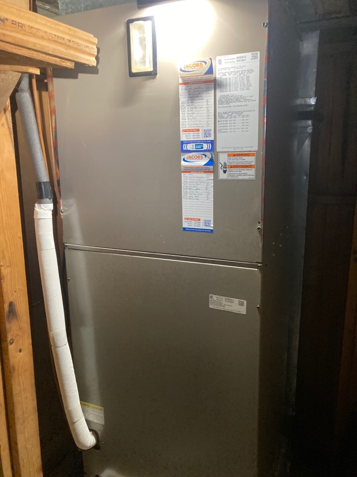 Performed heating maintenance on York unit 