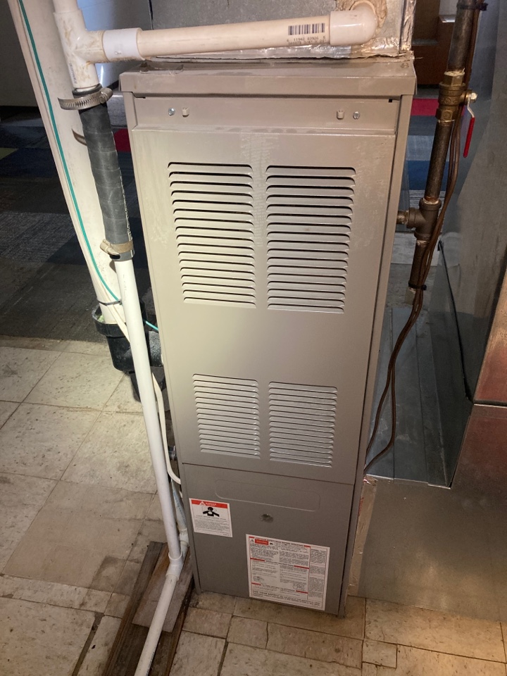 Performed heating maintenance on furnace 