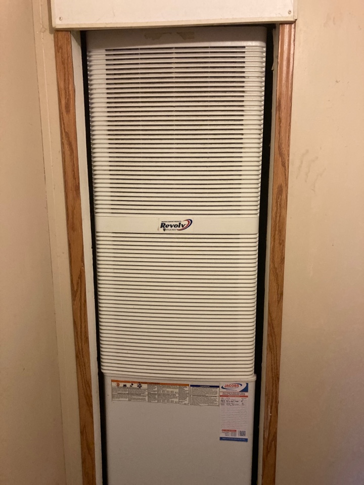 Performed heating maintenance on Revolv furnace 