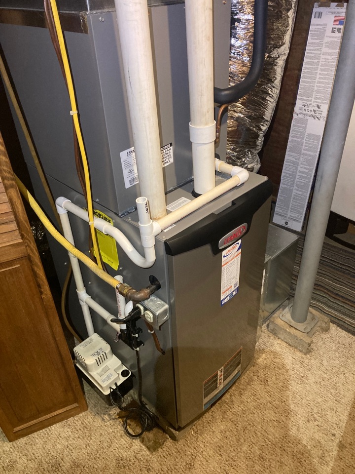 Performed heating maintenance on Lennox furnace 