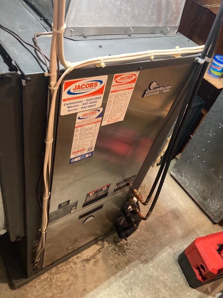 Performed heating maintenance on ClimateMaster geothermal system 