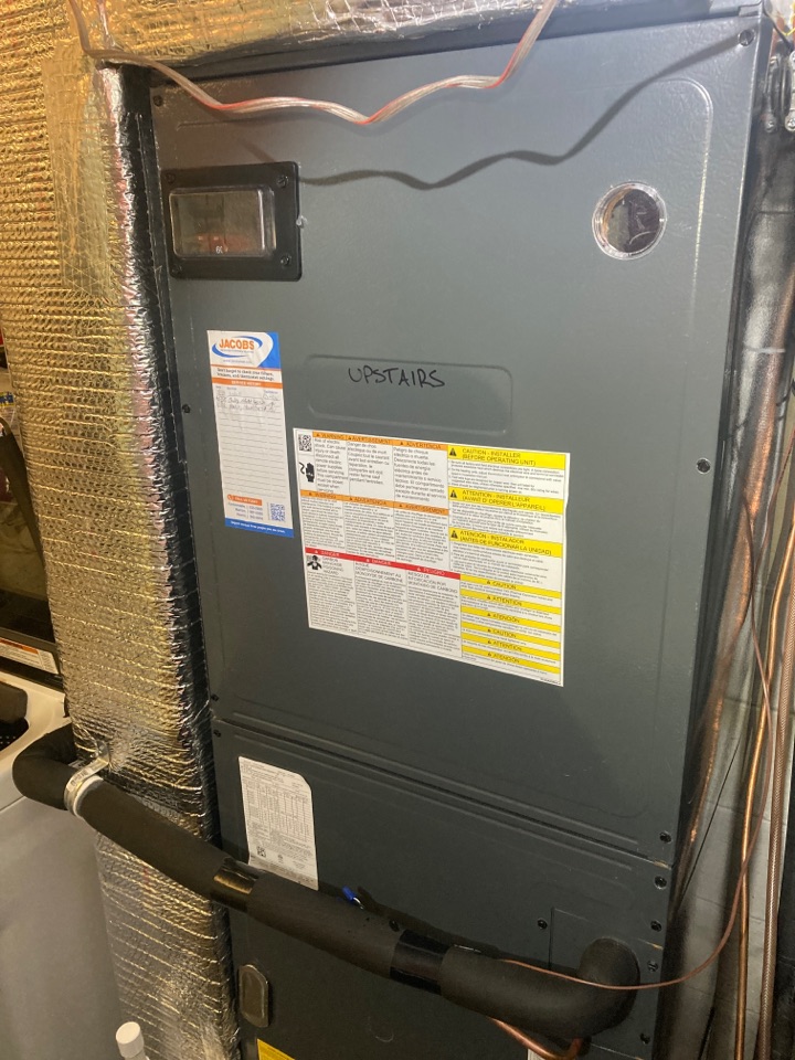 Performed heating maintenance on Amana heat pump 