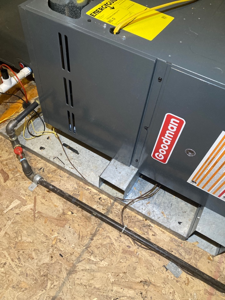 Performed heating maintenance on Goodman furnace 