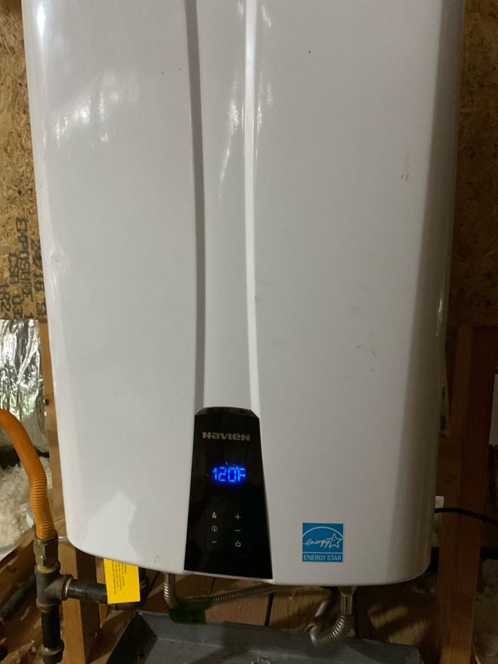 Tankless maintenance 