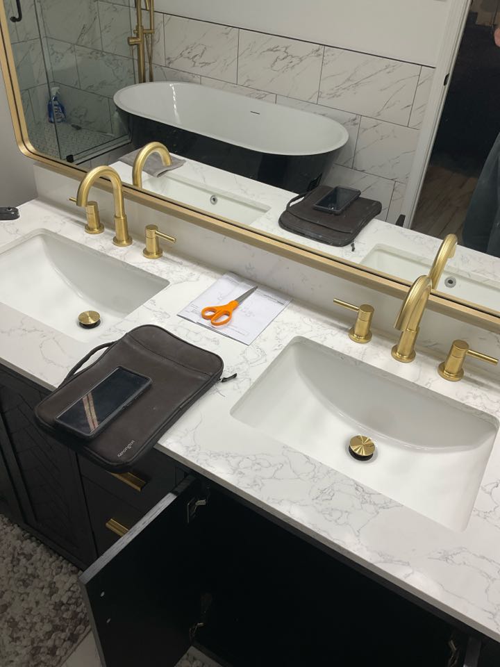 Faucet installs