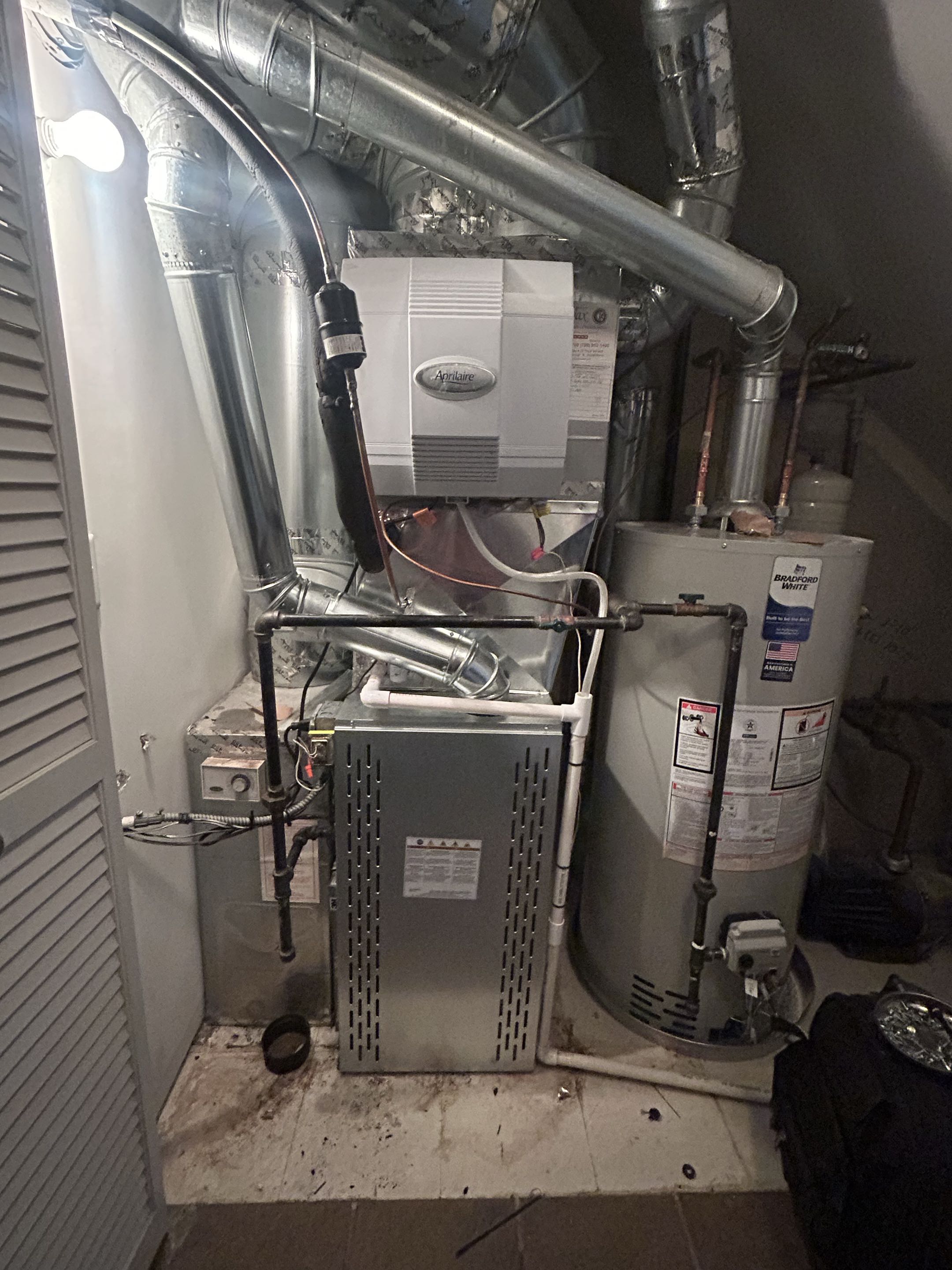 New Trane Furnace and AC install 
