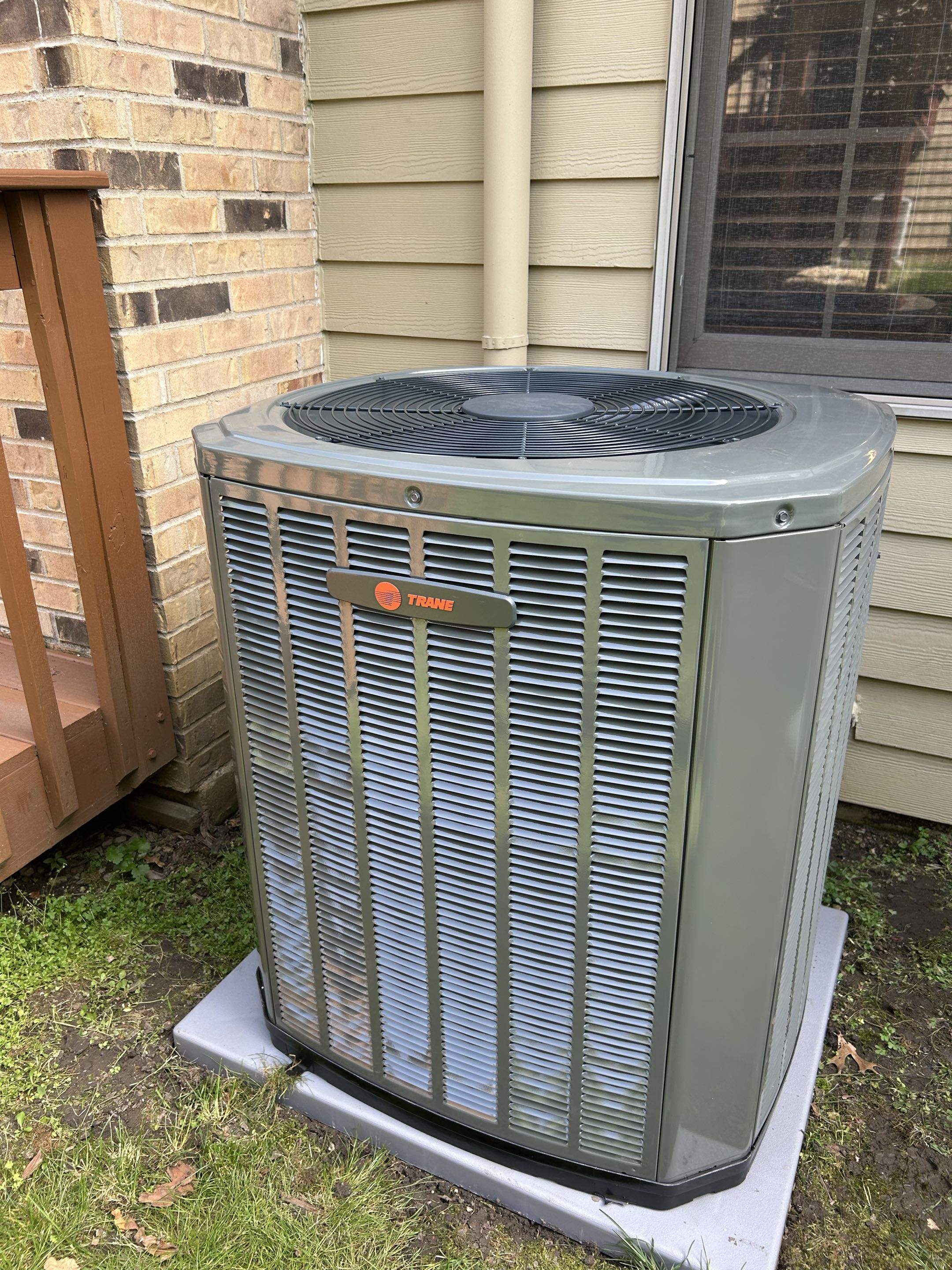 New Trane Furnace and AC install 