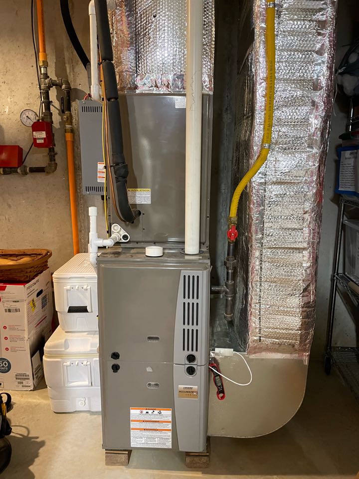 Just completed a Routine Maintenance and Tune Up on 2 systems at a lovely home in Galena Maryland. One was a Luxaire Heat Pump w/ a Gas Furnace back-up and the other was a Luxaire Heat Pump with electric heat. Both systems were beautifully installed by us about 7 years ago and they are looking to be in magnificent shape! It is going to be a VERY comfortable winter for this Mary and Gary this season. Thank you for your trust and business. Let us know if you have questions! Happy holidays