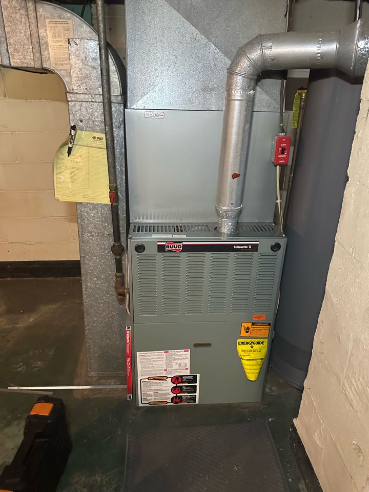Was able to do a Routine Maintenance & Tune Up on a 27 year old Ruud Natural Gas Furnace in the Wilmington, Delaware area. Definitely showing its age in some corners, but it is still kicking safely produced heat! They truly don’t make them like they used to and units like this prove that point every single day. Thank you Paul for allowing us in your home and trusting us with your comfort. Any questions or concerns you may have, you know who to call! Thanks again