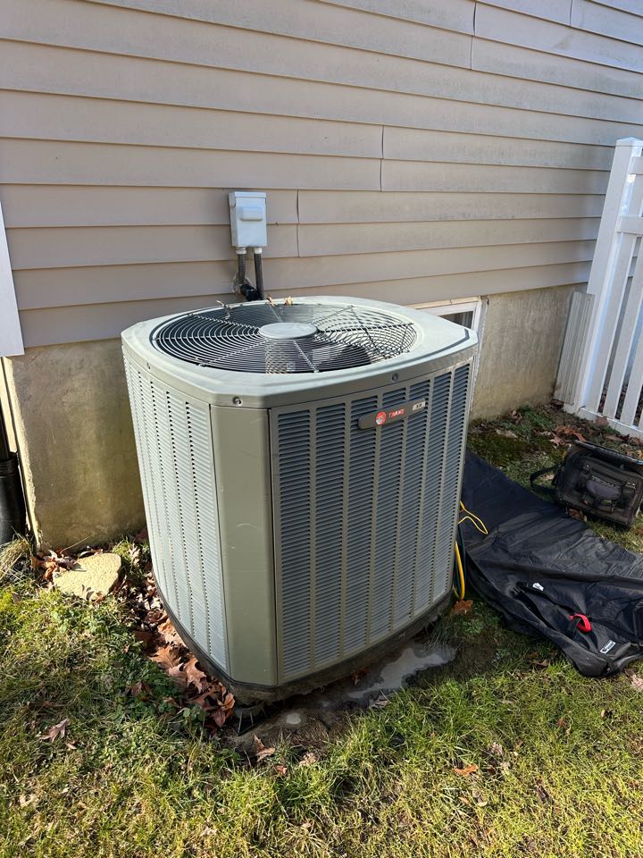 Just finished up a routine maintenance and tuneup on a 10-year-old train heat pump in the Bear Delaware area. Everything looks great! All my readings are pointed to a healthy unit. Thank you so much Adrian for allowing us in your home and trusting us with your families, comfort! Don’t ever be hesitant to give us a shout, we’re always just a phone call away! Thank you so much for your time and enjoy the weekend.