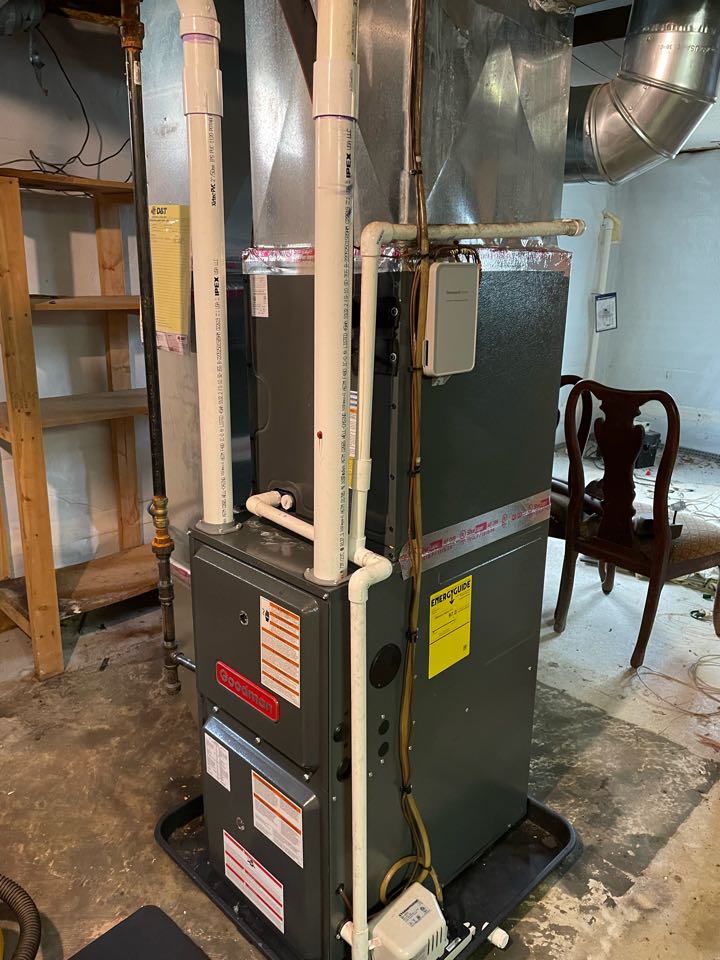 Just finished a routine, maintenance and tuneup on two units that we installed in the Wilmington Delaware area. The gas fired furnace that we installed last year is looking fantastic, of course. And the heat pump in the attic had a few issues which we discussed with the homeowners and talked about plans to execute Some repairs. I don’t recommend replacement at this time being that the majority of the unit is still working perfectly fine! Just after a little TLC it will be up to par to our standards. Thank you so much to John and Kate for long is in your home and trusting us with your comfort! If you have any questions or concerns, please don’t hesitate to give us a shout, we are always just one phone call away. Enjoy the rest your week.