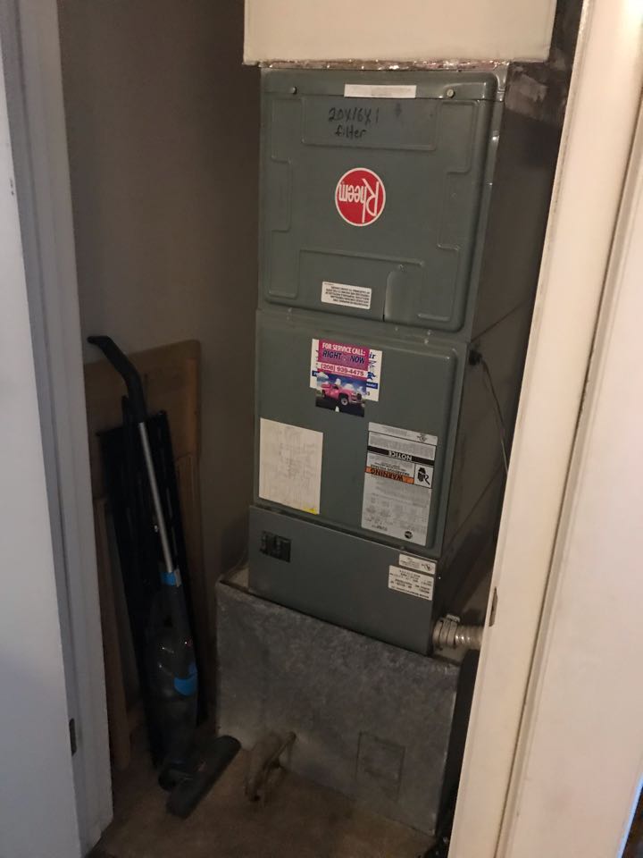 Replacing old Coleman Furnace with an Amana Heat Pump System 