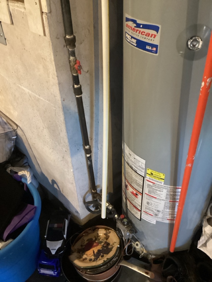 Install gas line