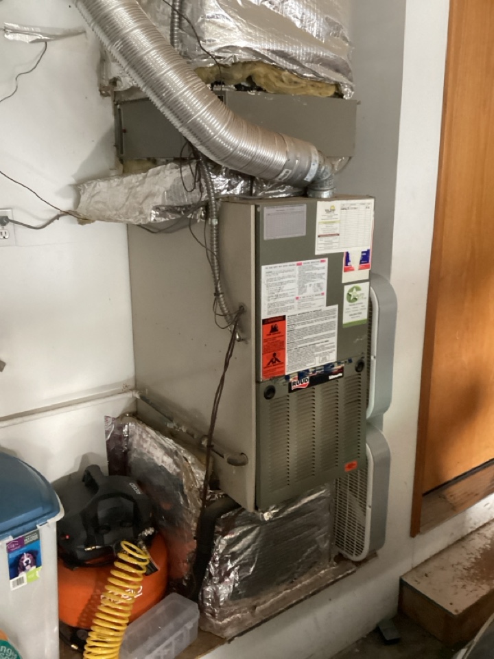 Gas furnace and ac