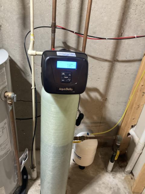 La Crosse, WI - Upon arrival, the homeowner reported that their Reverse Osmosis system was no longer producing water. After diagnosing the issue, our technician found that the existing water softener had failed, allowing depleted resin to enter the plumbing system and clog the RO filters. To restore proper operation and help prevent future issues, a new set of Reverse Osmosis filters was installed, and the failed softener was replaced with a new Capital CP100-24-ER Water Softener. Both systems were thoroughly tested to verify proper operation, restoring high-quality water throughout the home.